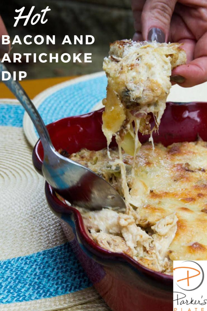 Hot Bacon & Artichoke Dip