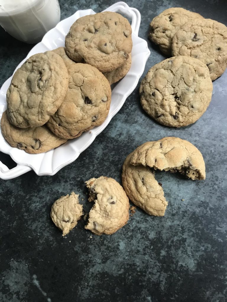 Plate of Gluten Free Cookies | The Best Gluten Free Chocolate Chip Cookies | Chocolate Chip Cookies | Gluten Free | Chocolate | Dessert Recipe