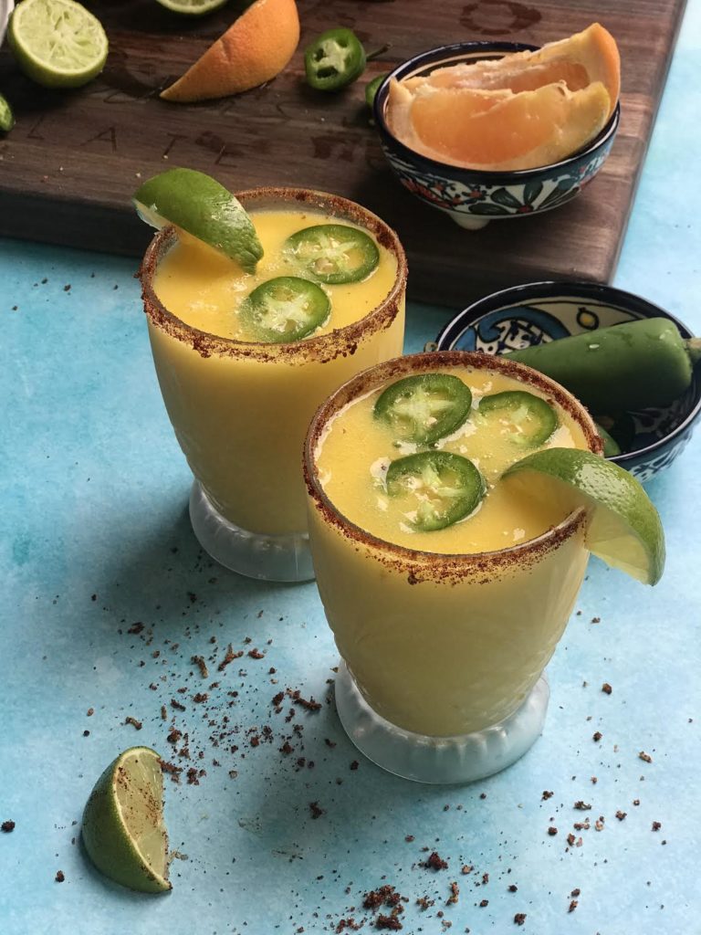 Mango Margaritas Spicy Margarita Recipe 