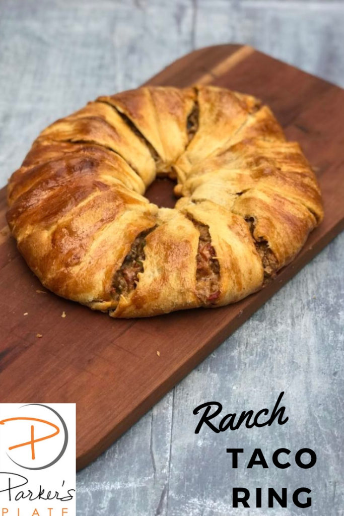 Ranch Taco Ring a Delicious Dinner Recipe or Perfect for a Party!