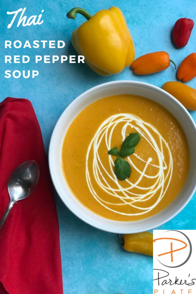 Thai Roasted Red Pepper Soup