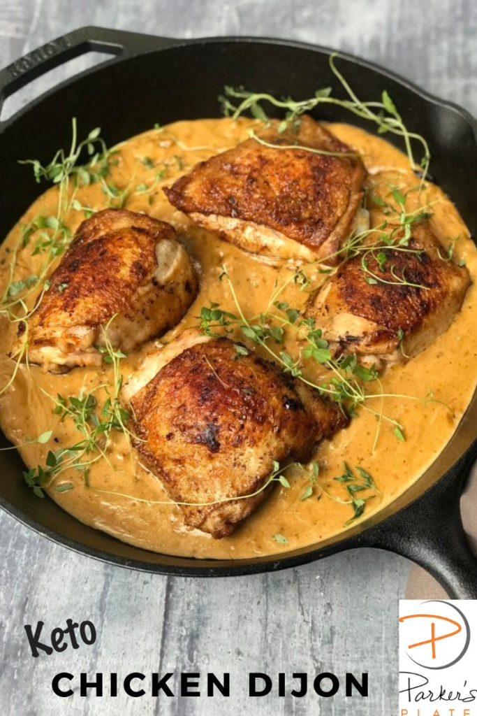 Chicken Dijon #Keto #LowCarb