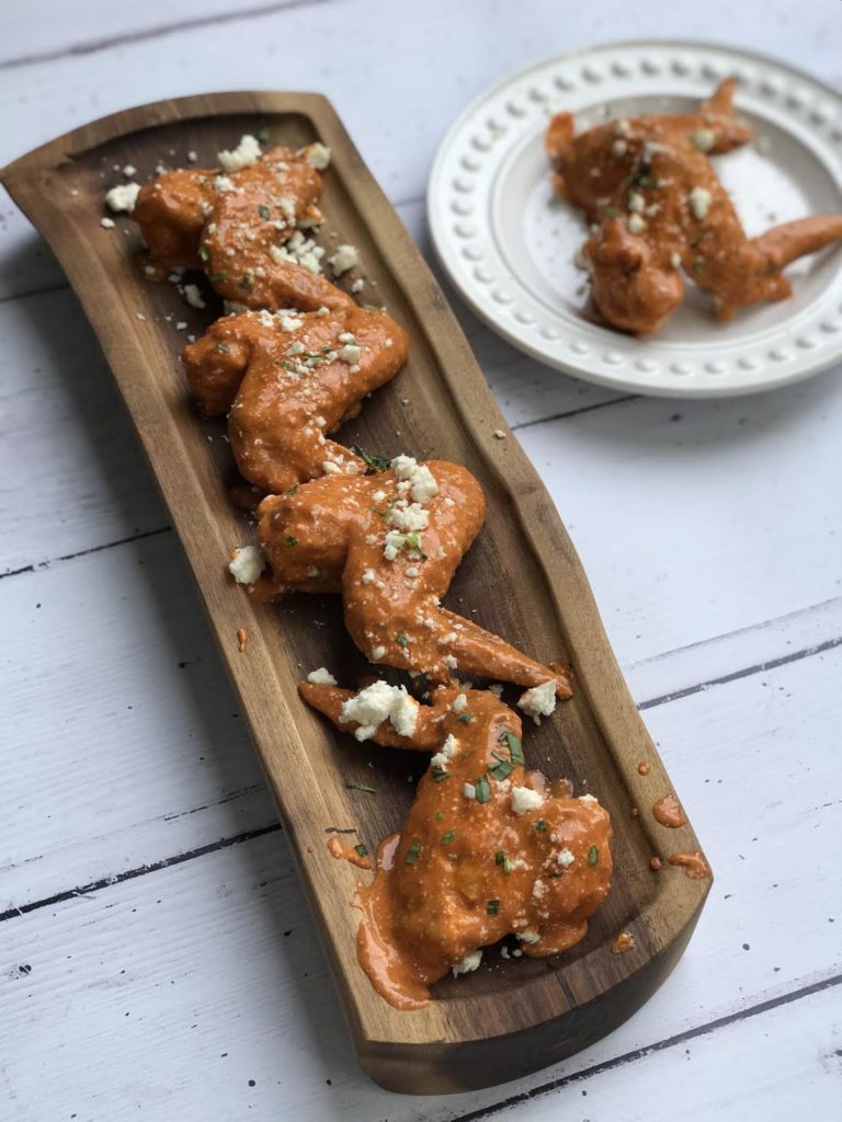 wings on wood display