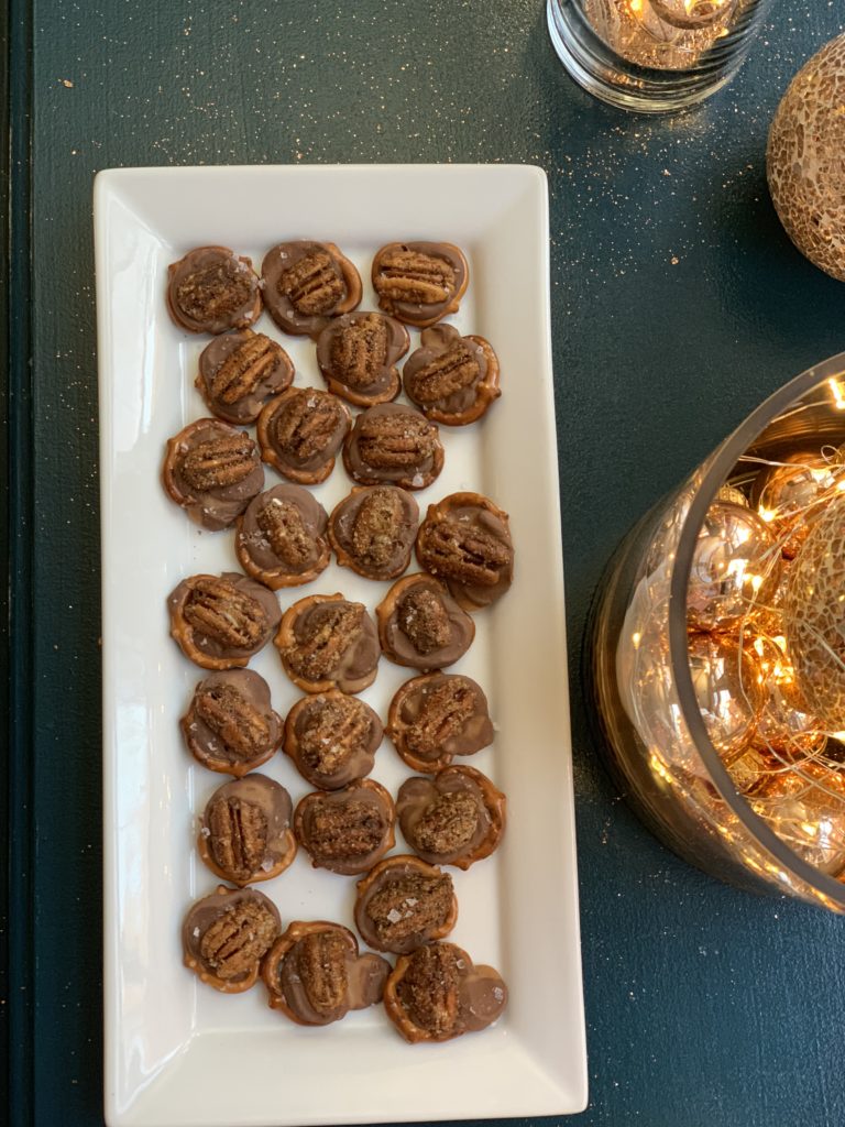 Pecan Turtles overhead shot