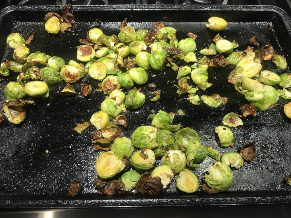 roasted sprouts