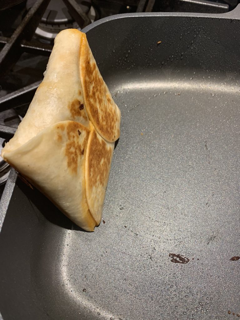 crispy tortilla