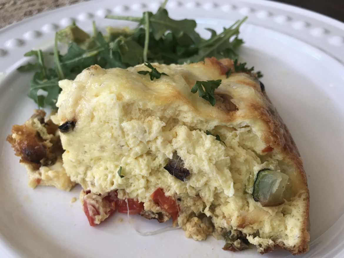 Roasted Vegetable “Friquiche”