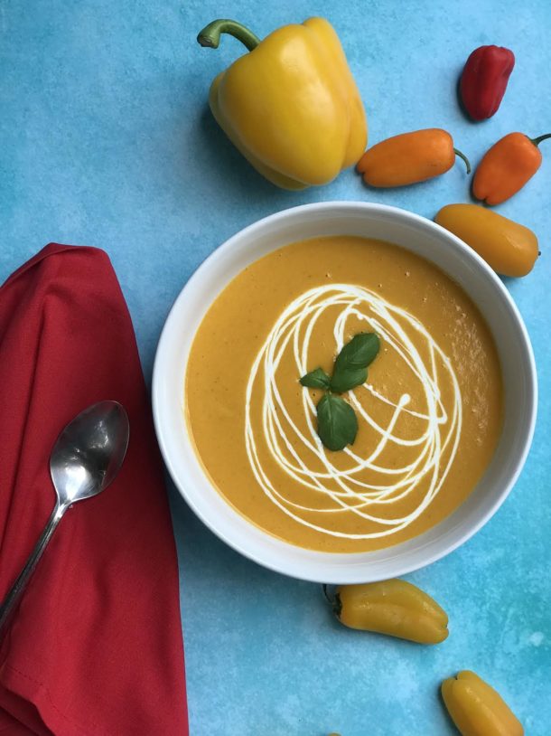 Thai Roasted Red Pepper Soup