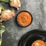romesco and scallops