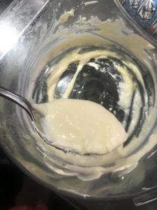 curd in processor