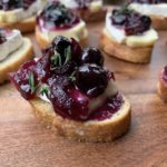Blueberry Brie Crostini