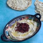 White Bean Hummus Portrait shot