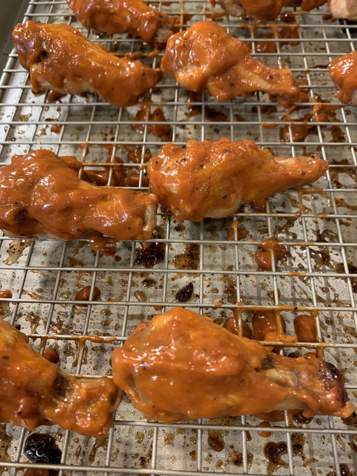 Spicy Peanut BBQ Wings What's On Parker's Plate