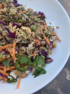 Thai Quinoa and Peanut Salad